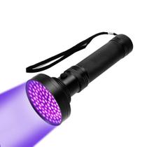 Lanterna eecoo Black Light 100 LED 395nm para urina de animais de estimação