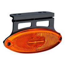 Lanterna Elipse Saida Fios Led Amarela C/suporte Lanterna Elipse Saida Fios Led Amarela C/suporte