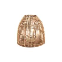 Lanterna Em Rattan 30X26Cm