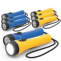 Lanterna Eveready LED, pacote com 8 baterias para emergência Lanterna Eveready LED, pacote com 8 baterias para emergência