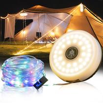 Lanterna externa Camping String Lights Sutaig 4 em 1 32,8 pés