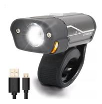 Lanterna Farol Para Bicicleta Bike Led Usb Recarregavel Bl18 Luuk Young