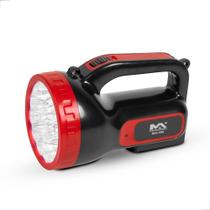 Lanterna Farolete 18 Leds Recarregável, Bateria 900mAh, Alta Duração, Plástico Resistente, Até 10 Horas De Uso, Ideal Para Casa E Emergências