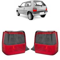 Lanterna Fiat Uno 2004 05 06 07 a 2010 Bicolor Fume Escolha