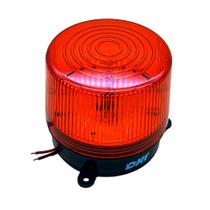 Lanterna Flash Advertência Giroflex Vermelho 24v DNI4016