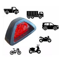 Lanterna Freio Break Light 12 Leds Vermelho Universal