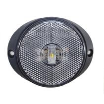 Lanterna Frontal Carreta LED 65mm Cristal com Fio 12V 24V
