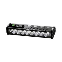 Lanterna Frontal Recarregável Para Bicicleta 10000mAh 17 LED 10000LM Com Power Bank Acessórios Para