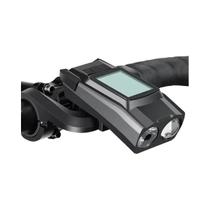 Lanterna Frontal Recarregável Para Bicicleta Com GPS, Velocímetro E Buzina 3 Em 1, Acessórios Lanterna Frontal Recarregável Para Bicicleta Com GPS, Velocímetro E Buzina 3 Em 1, Acessórios