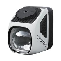 Lanterna Frontal Sem Fio De Alta Luminosidade Para Bicicleta 1700 Lúmens 4000mAh Em Liga De Alumínio Lanterna Frontal Sem Fio De Alta Luminosidade Para Bicicleta 1700 Lúmens 4000mAh Em Liga De Alumínio