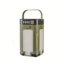 Lanterna Gold Sports Eco Led Portátil Tenda Camping SolaR 4 Led Recarregável e Dobrável