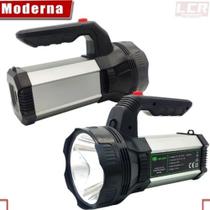 Lanterna Holofote 8w Recarregável Bivolt Com super Led Potente Bateria 6000Mah - Envio Rápido Lanterna Holofote 8w Recarregável Bivolt Com super Led Potente Bateria 6000Mah - Envio Rápido
