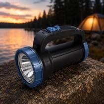 Lanterna Holofote LED Recarregável com Bateria Interna e Função SOS Lanterna Holofote LED Recarregável com Bateria Interna e Função SOS