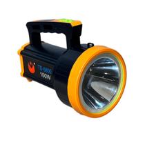 Lanterna Holofote Led Recarregável Usb Solar Tática Camping