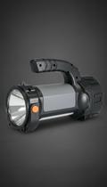 Lanterna Holofote Recarregável 6W Luz Branca Lanterna Holofote Recarregável 6W Luz Branca