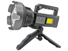 Lanterna Holofote Recarregável Led P90 Com Power Bank- Jws