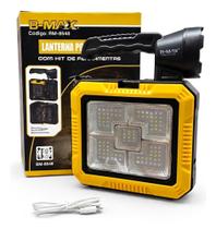 Lanterna Holofote Solar 5 iluminações Multifuncional Powerbank Com Kit Ferramentas Qualidade Premium