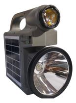 Lanterna Holofote Solar Super Potente Carregador Celular