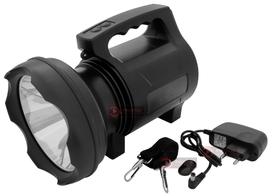 Lanterna Holofote Super Potente Led 50w Recarregável Resistente Á Água C/ Alça e Alcance de 1 Km - Bivolt - PlayShop Eletronicos