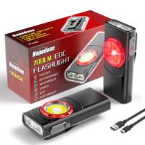 Lanterna Hopedone EDC recarregável de 700 lúmens com 8 modos Lanterna Hopedone EDC recarregável de 700 lúmens com 8 modos