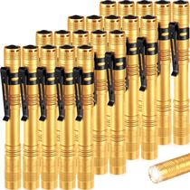 Lanterna Hortsun Mini Pen Light Pocket LED 13 cm Amarela x20