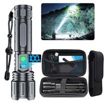 Lanterna Hoxida 20000 lúmens recarregável 1500m impermeável Lanterna Hoxida 20000 lúmens recarregável 1500m impermeável