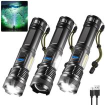Lanterna iKeerUIC 7Mode High Lumens 950000lm recarregável x3