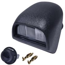 Lanterna iluminação luz placa direito esquerdo chevrolet gm s10 2013 em diante com soquete