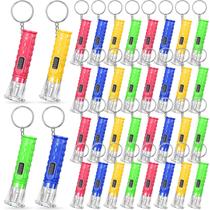 Lanterna Jexine Mini Chaveiros LED 2,6" Multicolor 50 unidades
