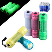 Lanterna KunHe Glow in Dark Mini para crianças com baterias x5 Lanterna KunHe Glow in Dark Mini para crianças com baterias x5