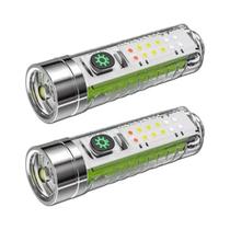 Lanterna Laser Branca De Longo Alcance Tipo C Carregamento Forte Clipe De Caneta Magnética XPG