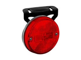 Lanterna Lat Carreta Modelo Guerra LED Com Sup - Vermelha