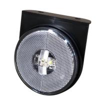 Lanterna Lateral Caminhão Led 85mm Carreta Randon Cristal