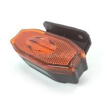 Lanterna Lateral Carreta LED Exclusive Âmbar Laranja com Vigia com Suporte com Fio