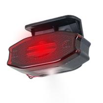 Lanterna Lateral Carreta LED Exclusive com Vigia com Suporte com Fio 12V / 24V
