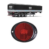Lanterna Lateral Carreta Randon 2011 LED Bi-Volt - Vermelha