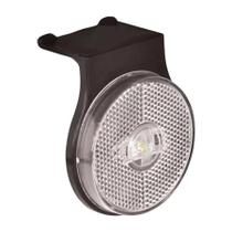 Lanterna Lateral Carreta Randon Bivolt Cor Cristal Led 65mm