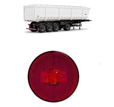 Lanterna Lateral Carreta Randon LED (65mm) Sem Suporte - Ver