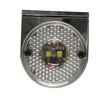 Lanterna Lateral Com Suporte Led Branco Para Carreta - LRS1007C Lanterna Lateral Com Suporte Led Branco Para Carreta - LRS1007C