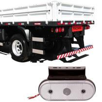 Lanterna Lateral Cristal Led compativel Facchi ni Base Reta Com Haste Cabos uso geral Com Suporte