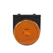 LANTERNA LATERAL IVA LED RANDON C/PARAFUSO/SUPORTE/CONECTOR AMARELA 85MM - L31110AM Única