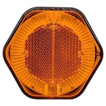 Lanterna Lateral Led Amarelo 12/24V C/Guia Luz P/Caminhão Lanterna Lateral Led Amarelo 12/24V C/Guia Luz P/Caminhão