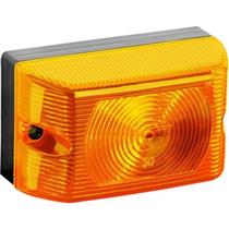 Lanterna Lateral Led Amarelo uso geral Lente Gf030 Medidas C95 X A57 X P48