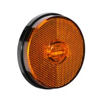Lanterna Lateral LED Bivolt 88mm Clássica Amarela Sinalsul