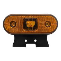 Lanterna Lateral Led Bivolt Facchini Amarela C/suporte E Fio