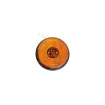 Lanterna lateral led blindada - com cabos/ 85mm/ 24v - amarelo - pl06882441 Lanterna lateral led blindada - com cabos/ 85mm/ 24v - amarelo - pl06882441