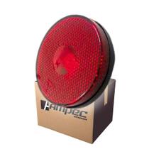 Lanterna Lateral Led Caminhão Carreta Sem Suporte Vermelha P