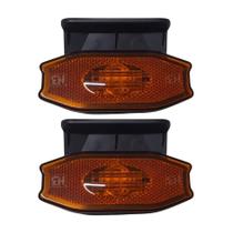 Lanterna Lateral Led Exclusive C/suporte Sem Vigia Kit 2 Un