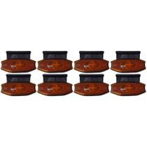 Lanterna Lateral Led Exclusive C/suporte Sem Vigia Kit 8 Un