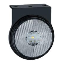 Lanterna lateral led gauer c/fios c/suporte cristal 65mm Lanterna lateral led gauer c/fios c/suporte cristal 65mm